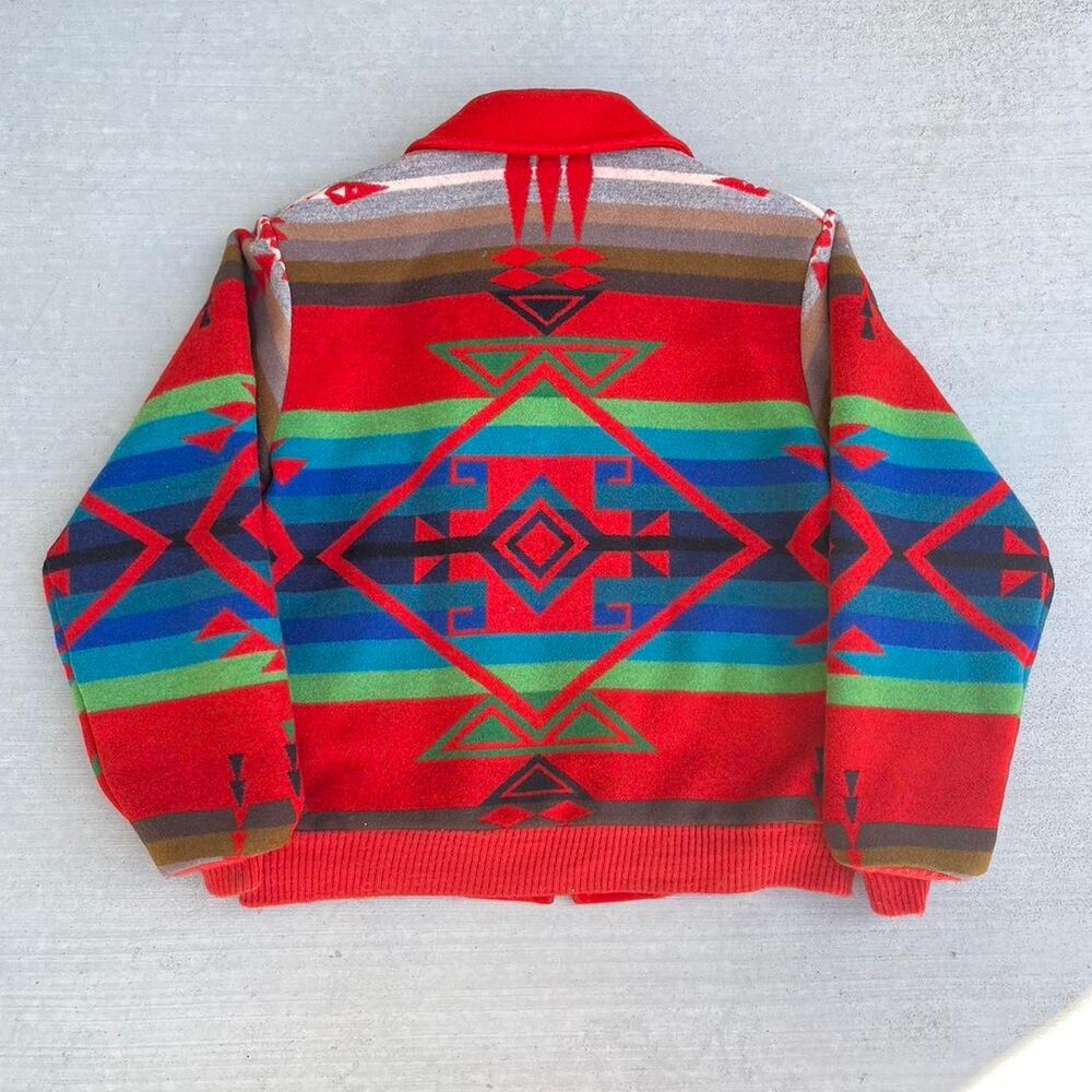 Insane Pendleton High Grade Aztec Jacket - image 3